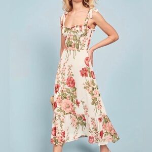 Reformation Nikita floral dress in color Etienne